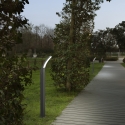 Paletto per esterno giardino h90 in alluminio IP65 con luce LED Sail Vendita