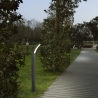 Paletto per esterno giardino h90 in alluminio IP65 con luce LED Sail Vendita