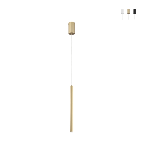 Lampada a sospensione in metallo con luce spot LED regolabile Pype Promozione