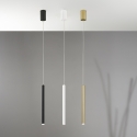 Lampada a sospensione in metallo con luce spot LED regolabile Pype Scelta