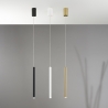 Lampada a sospensione in metallo con luce spot LED regolabile Pype Scelta