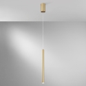 Lampada a sospensione in metallo con luce spot LED regolabile Pype Vendita