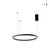 Lampadario a sospensione LED design rotondo minimal 80cm Hoop Promozione