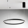 Lampadario a sospensione LED design rotondo minimal 80cm Hoop Vendita