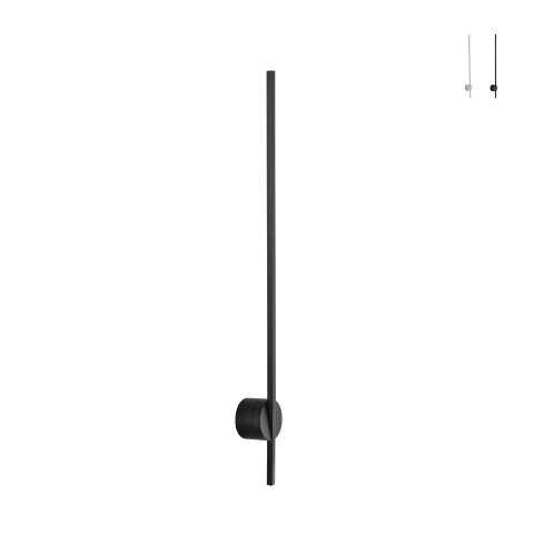 Applique LED ambiente interno alluminio 9W 4000K Shanghai Promozione