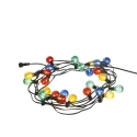 Stringa elettrificata con luci LED pannello solare per esterno PicNic Offerta