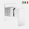 Miscelatore doccia 1 via incasso leva monocomando quadrato E200 Framo Saldi