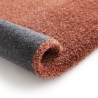 Tappeto moderno color terracotta Feel Vendita