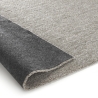 Tappeto grigio moderno per salotto Feel Vendita