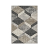 Tappeto salotto moderno grigio e beige Funny Promozione