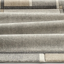 Tappeto geometrico moderno grigio e beige Funny Vendita