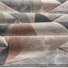 Tappeto grigio e beige moderno per il salotto Funny Offerta