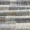 Tappeto design per salotto grigio e blu Funny Vendita