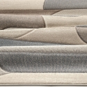 Tappeto moderno di design grigio e beige Funny Vendita
