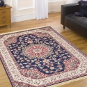 Tappeto per salotto persiano blu Rubine Vendita