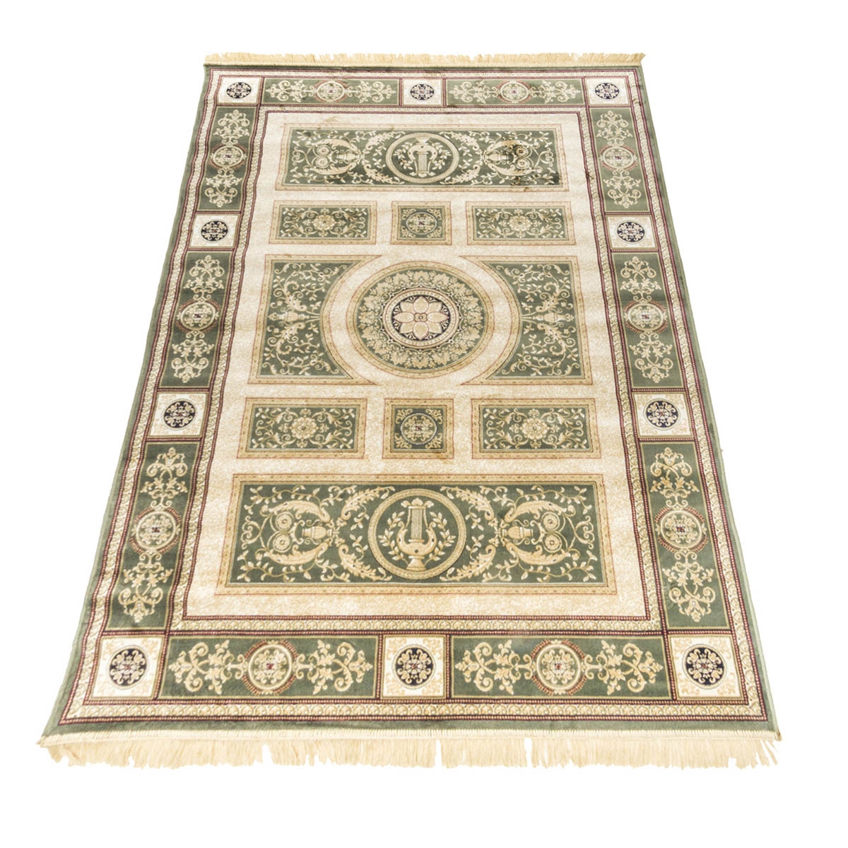 Tappeto per salotto stile persiano verde Rubine
