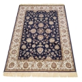 Tappeto per salotto tipo persiano blu Rubine Promozione