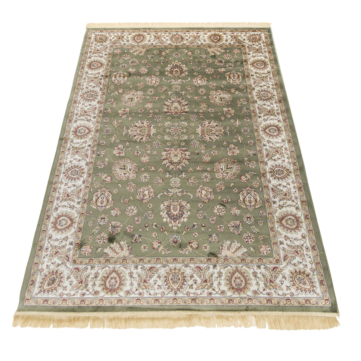Tappeto verde  soggiorno persiano Rubine Promozione
