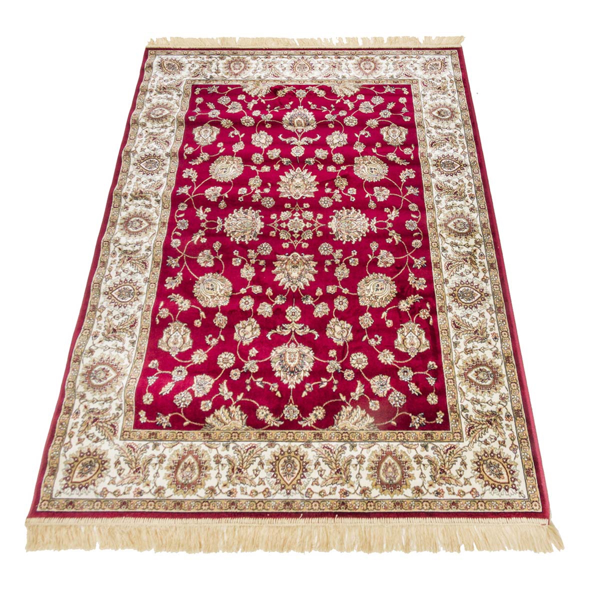 Tappeto rosso salotto persiano Rubine