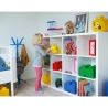Contenitore portaoggetti a mattoncino LEGO Brick Drawer 4 bottoncini Caratteristiche