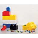 Contenitore quadrato impilabile a mattoncino LEGO Brick 4 bottoncini 