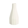 Vaso in porcellana per fiori e piante design moderno bianco Atena Promozione