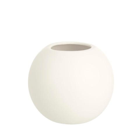 Vaso per piante e fiori da interno in porcellana bianca Ø13xh11 Althea Promozione
