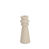 Portacandela di design moderna porcellana sabbiata 5x16 Freyr Saldi