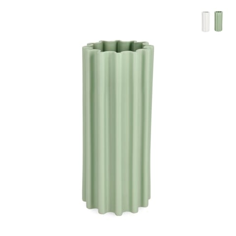 Vaso alto per piante e fiori a cilindro interno esterno in grès Holaf Promozione