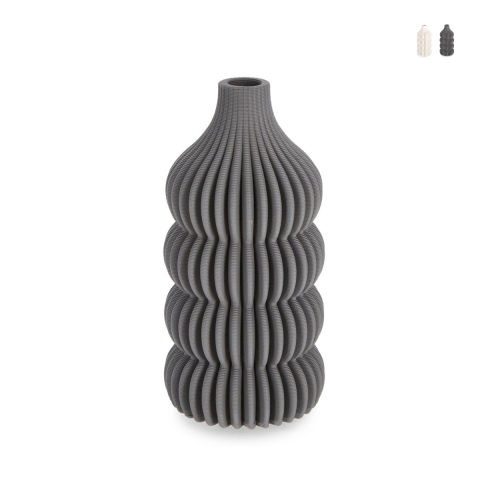 Vaso per piante e fiori design moderno in ceramica 11x20cm Ilsa Promozione