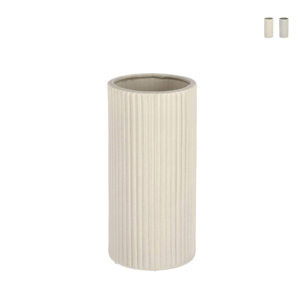Vaso per piante piccolo da interno a cilindro in porcellana Vivy S Promozione Vaso per piante piccolo da interno a cilindro in porcellana Vivy S Promozione