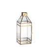 Lanterna per candele da interno in metallo 16x16x42cm Siwan Vendita
