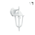 Applique per muro esterno con diffusore in vetro IP44 Milano Saldi