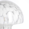 Lampada da tavolo moderna in vetro trasparente lavorato 20x25,5 Carysa Catalogo