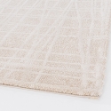 Tappeto rettangolare moderno per salotto 160x230cm beige crema Tania Saldi