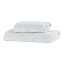 Set 2 asciugamani bagno viso in spugna di cotone 110x60 e 60x40 Denver Acquisto