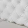 Divano in Similpelle 2 posti Capitonné Chesterfield Design 