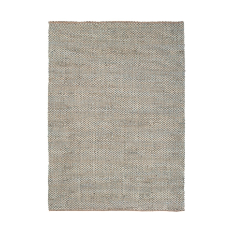 Tappeto rettangolare marrone azzurro fatto a mano 160x230 Bizzotto Ruanda Promozione