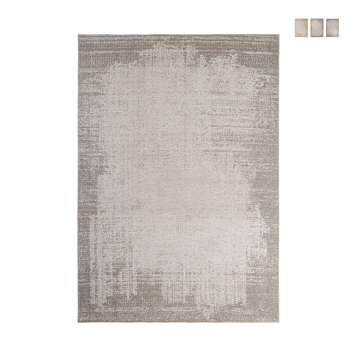 Tappeto moderno 200x290cm salotto cucina in iuta e poliestere Silva Promozione