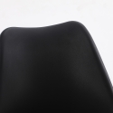 Sedia moderna per sala da pranzo e cucina stile nordico Dorva Stock