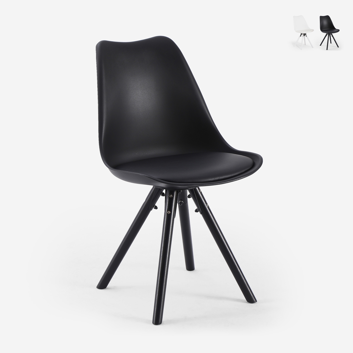 Sedia moderna per sala da pranzo e cucina stile nordico Dorva Promozione Sedia moderna per sala da pranzo e cucina stile nordico Dorva Promozione