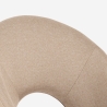 Sedia imbottita elegante di design per cucina e sala da pranzo Jarla Caratteristiche
