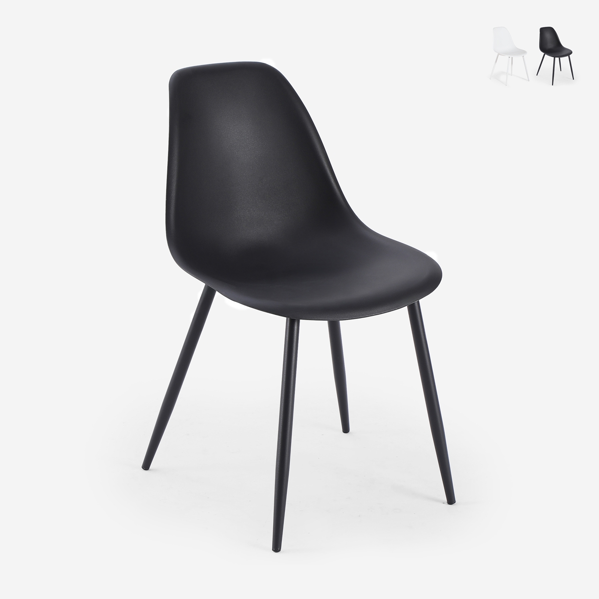 Sedia elegante per cucina e sala da pranzo in polipropilene Lusar Promozione Sedia elegante per cucina e sala da pranzo in polipropilene Lusar Promozione