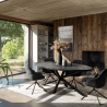 Tappeto rettangolare da salotto moderno 155x230cm grigio Bizzotto Suri Sconti