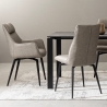 Tappeto rettangolare da salotto moderno 155x230cm grigio Bizzotto Suri Catalogo