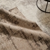 Tappeto salotto moderno 200x290cm grigio in ciniglia e poliestere Yuno Offerta