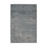 Tappeto da salotto moderno 160x230cm blue beige in viscosa lana Arena Sconti