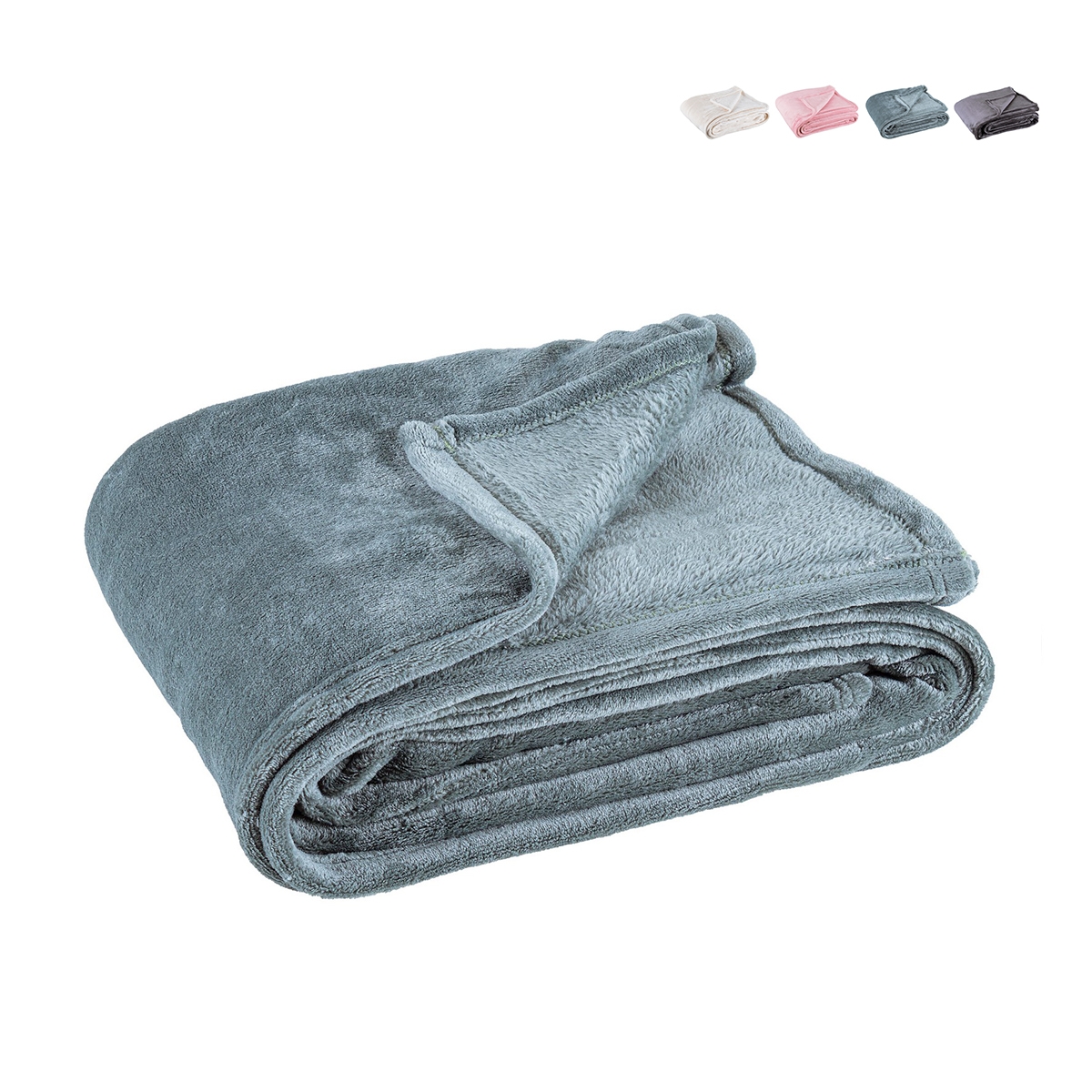 Plaid coperta 150x200cm morbida in poliestere camera salotto Penelope Promozione Plaid coperta 150x200cm morbida in poliestere camera salotto Penelope Promozione