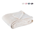 Plaid coperta morbida in poliestere camera salotto 130x160 Penelope Promozione