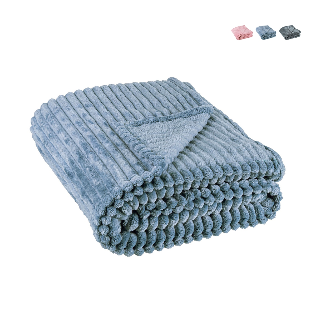 Plaid coperta 150x200cm in poliestere per salotto e camera Rachele Promozione Plaid coperta 150x200cm in poliestere per salotto e camera Rachele Promozione